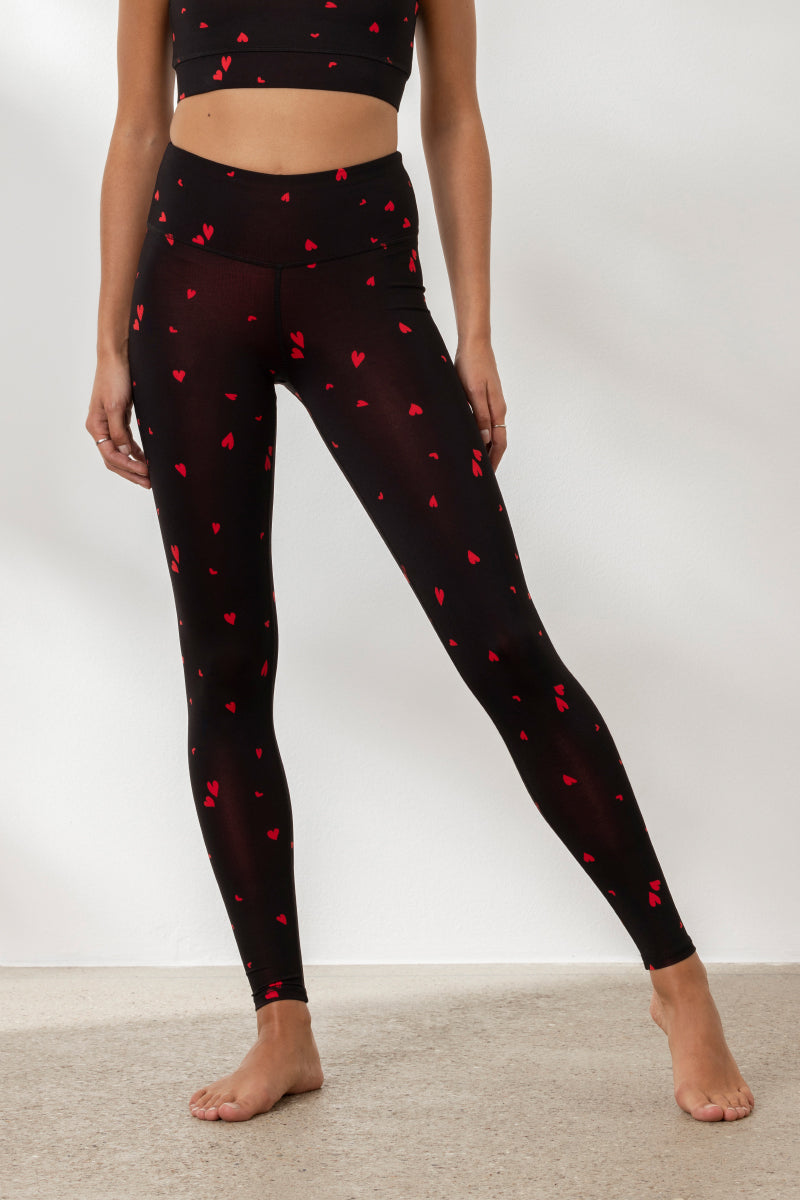 Leggings Hearts | Hey Honey Yoga & Active Wear