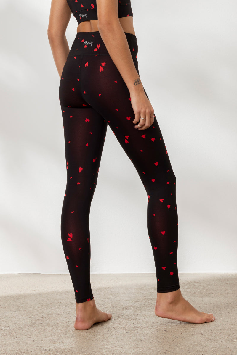 Leggings Hearts | Hey Honey Yoga & Active Wear