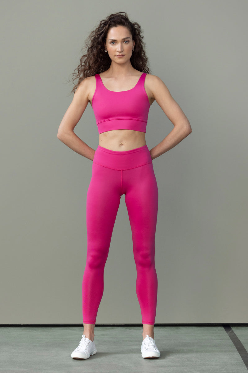 Bustier Unicolor Fuchsia | Hey Honey Yoga & Active Wear