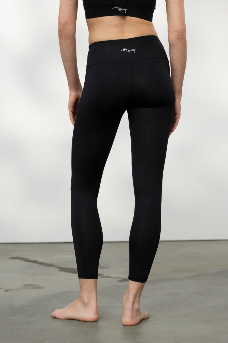 Cropped Leggings Black | Hey Honey Yoga & Active Wear