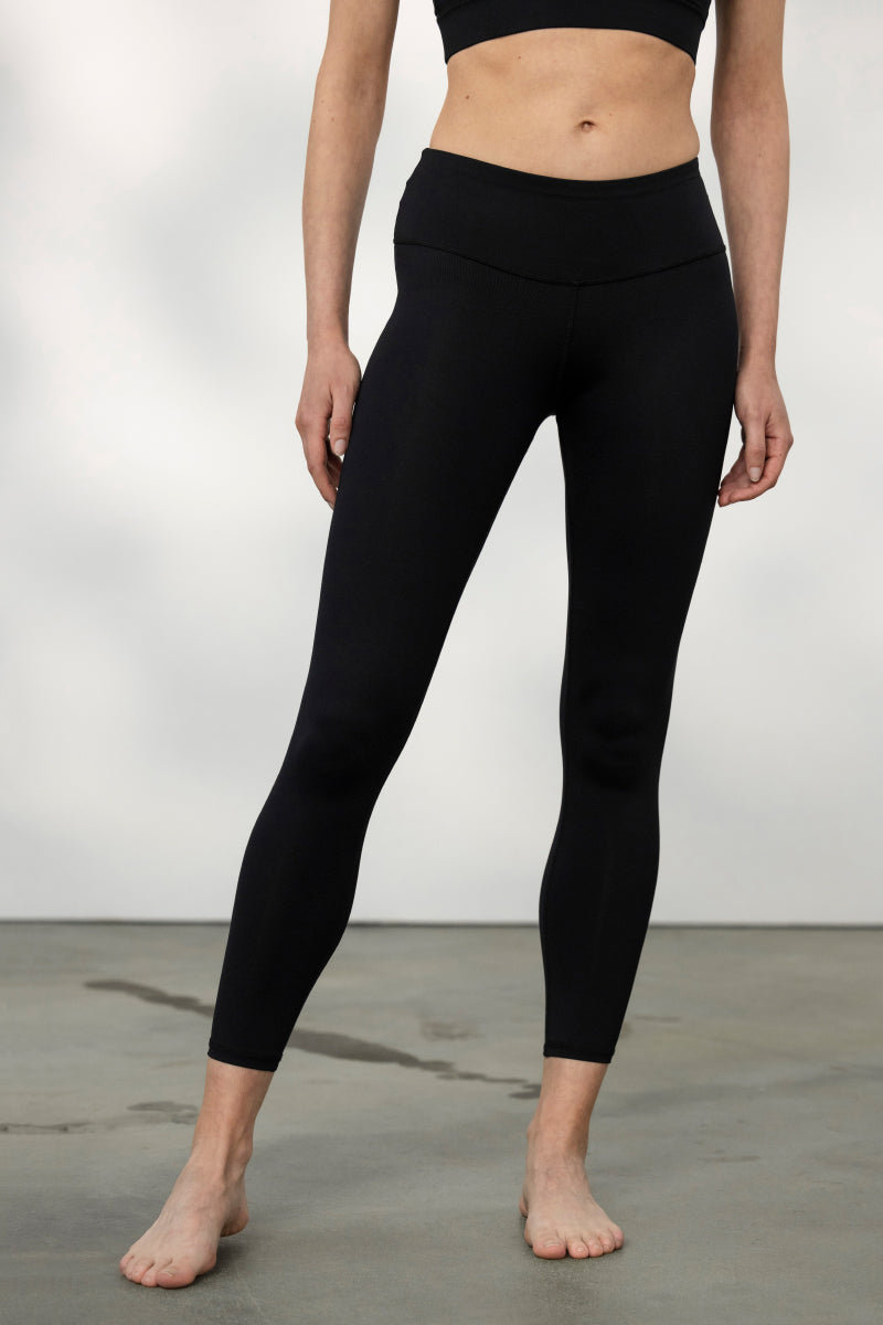 Cropped Leggings Black | Hey Honey Yoga & Active Wear