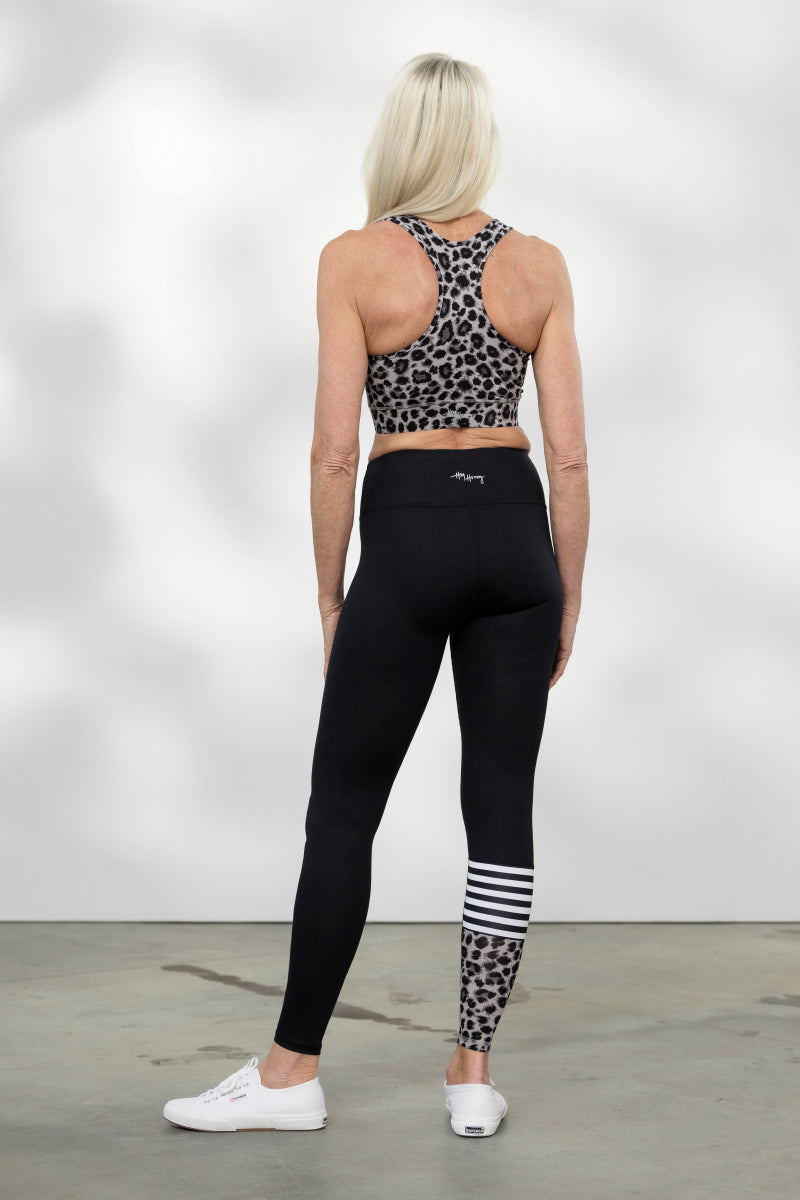 Surf Style Leggings Leo Stone | Hey Honey Yoga & Active Wear