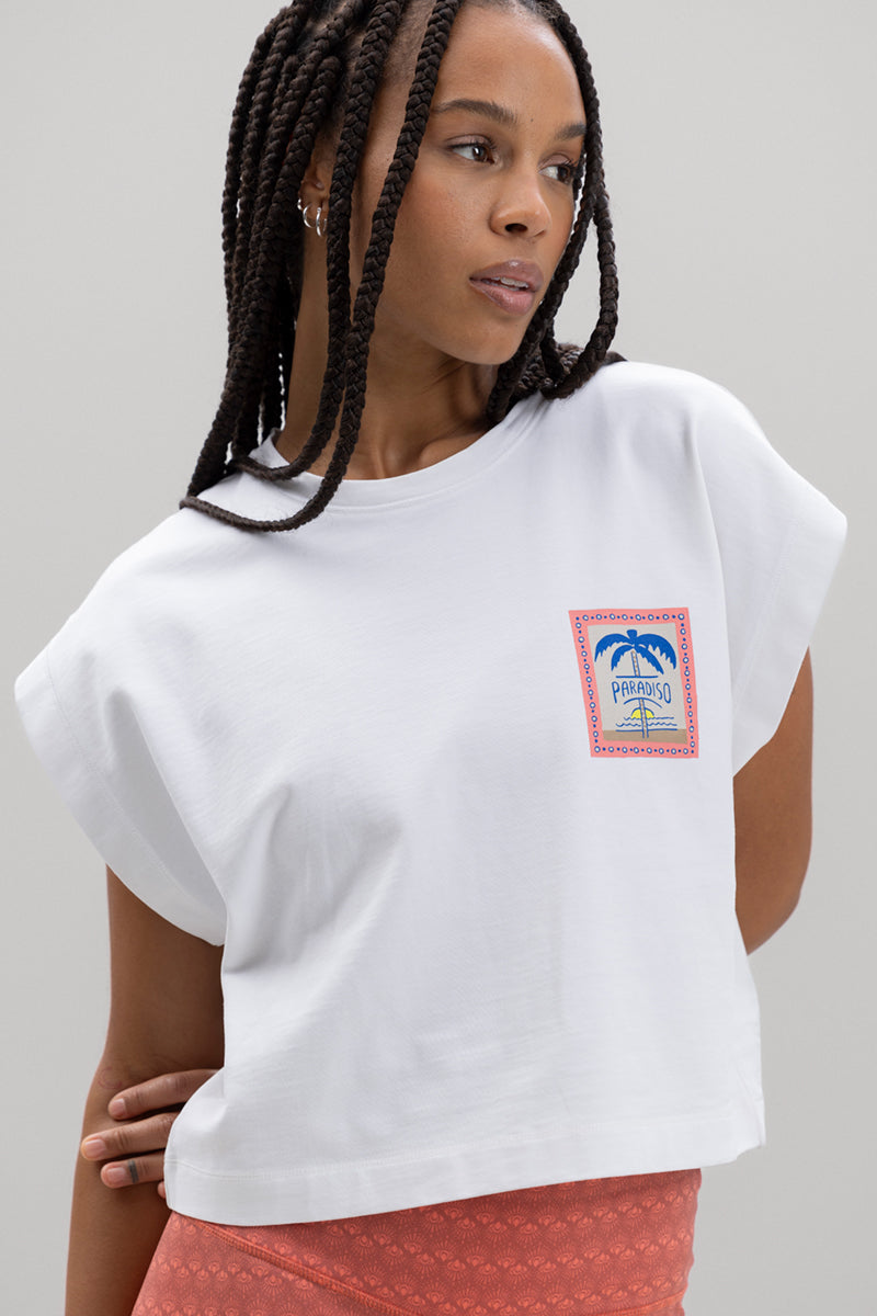 Cropped Shirt Paradiso | Hey Honey & Active Wear