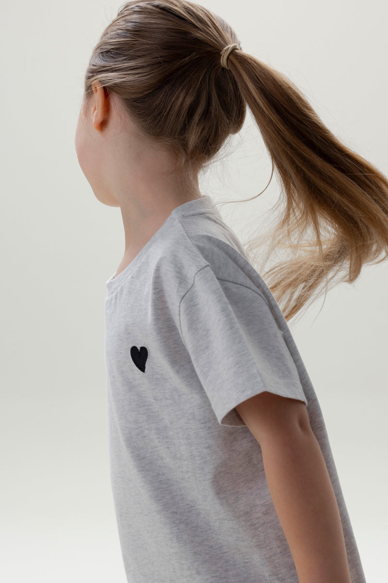 Kids Shirt Grey Melange | Hey Honey & Active Wear
