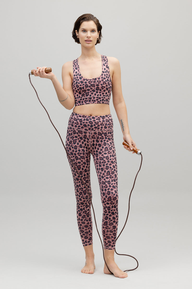 Cropped Leggings Leo Rose | Hey Honey & Active Wear
