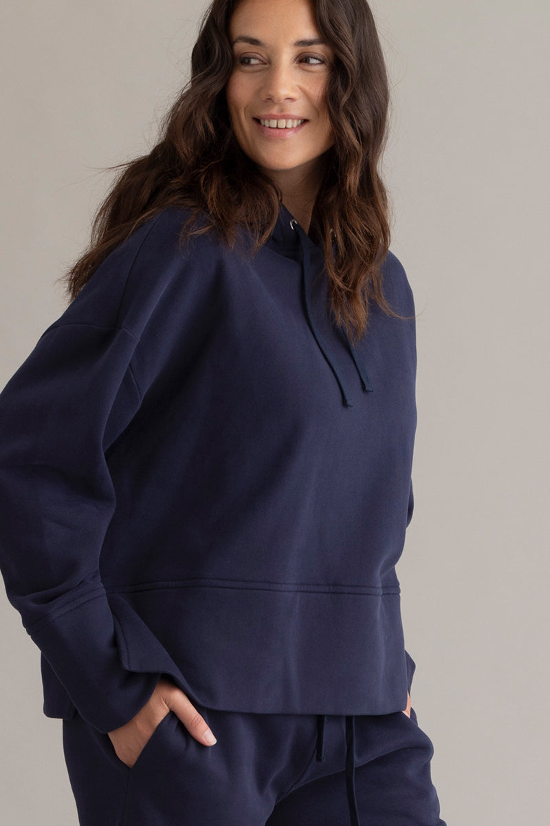 Cozy Sweat Baritone Blue Set | Hey Honey & Active Wear