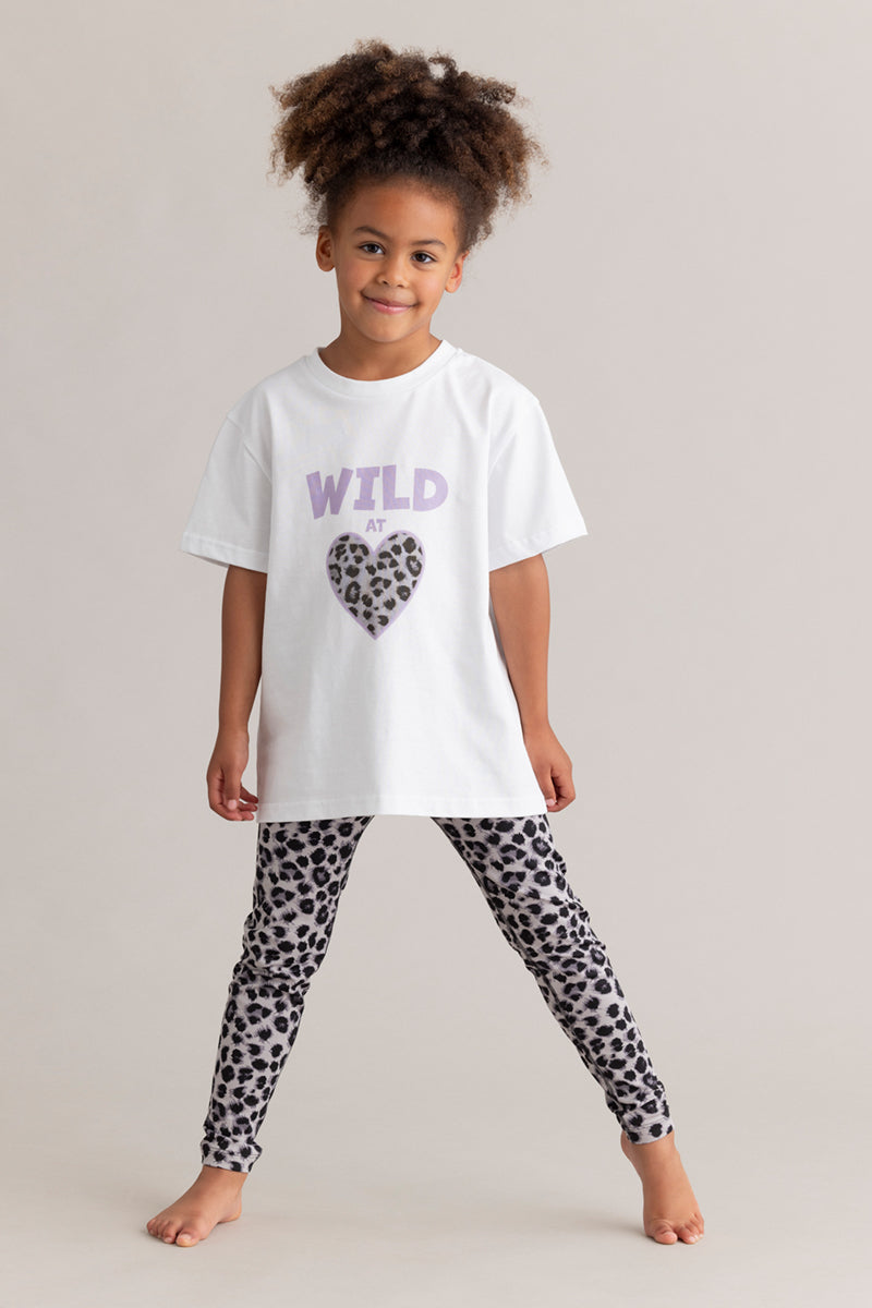 Kids Leggings Leo Stone | Hey Honey Yoga & Active Wear