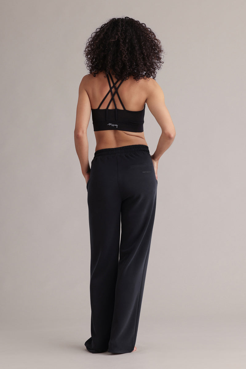 Lux Trackpants Black | Hey Honey & Active Wear