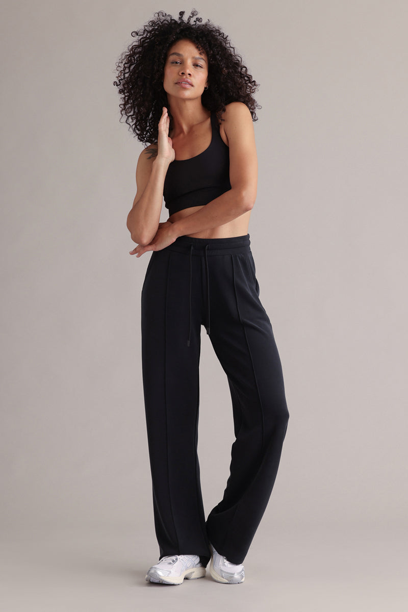 Lux Trackpants Black | Hey Honey & Active Wear