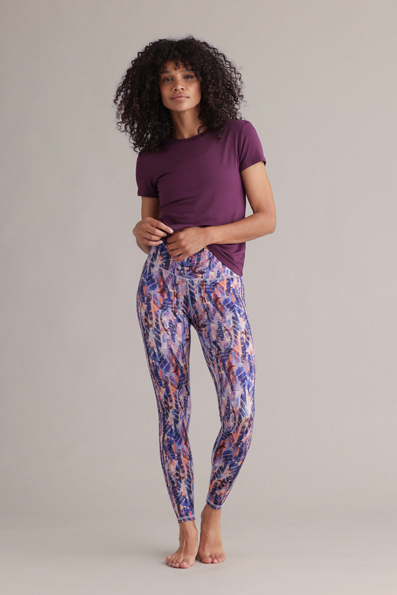 Active T-Shirt Italian Plum | Hey Honey & Active Wear