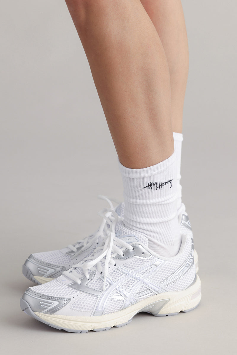 Socks White | Hey Honey & Active Wear