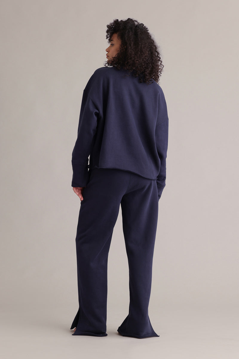 Cozy Sweat Pants Baritone Blue | Hey Honey & Active Wear