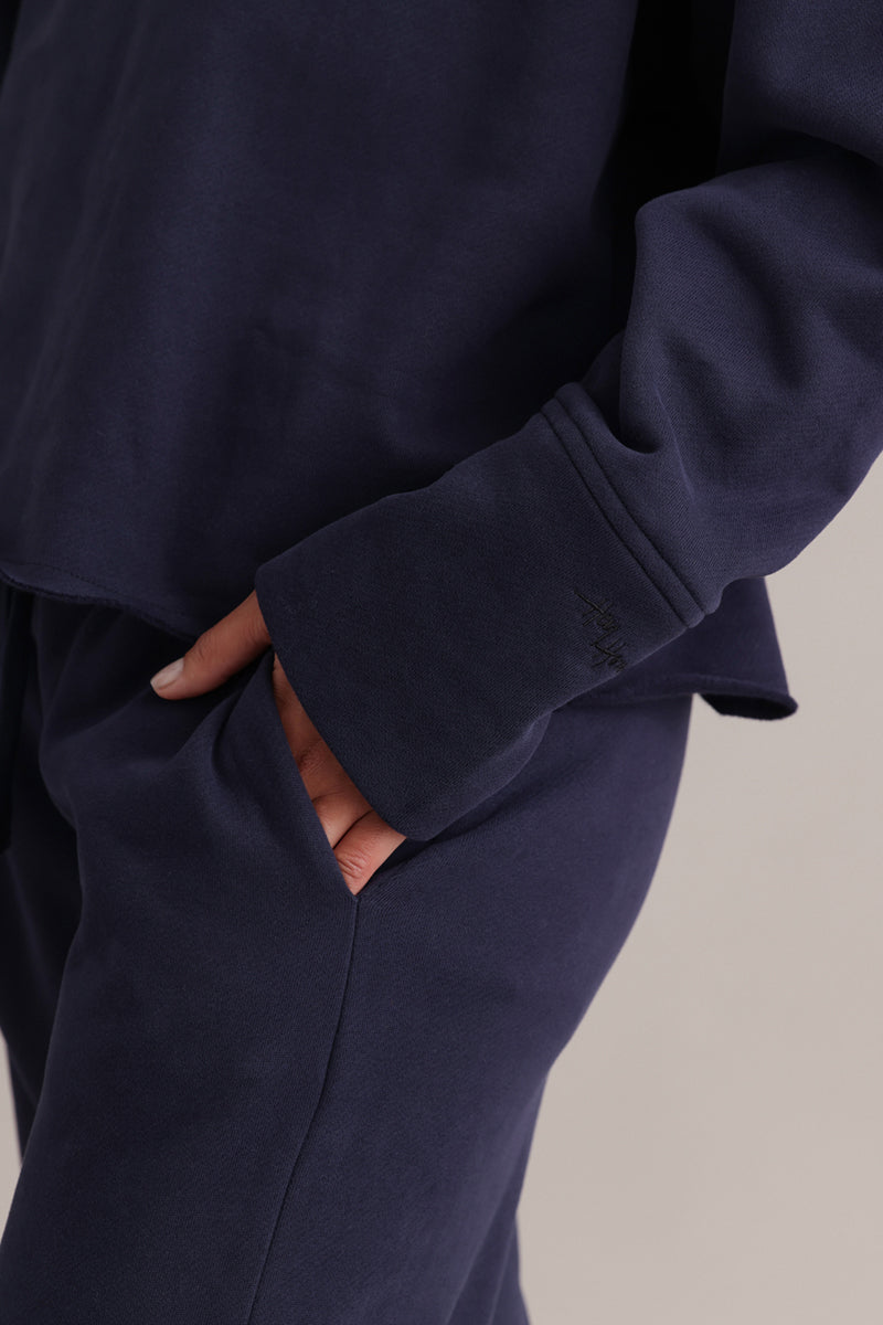Cozy Sweat Pants Baritone Blue | Hey Honey & Active Wear
