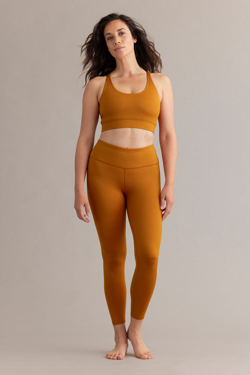 Criss-Cross Bra Pumpkin Spice | Hey Honey & Active Wear