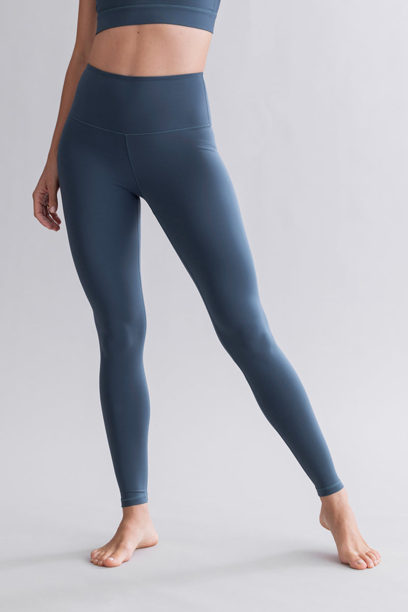 High-Waist Leggings Cotton Touch Teal | Hey Honey & Active Wear