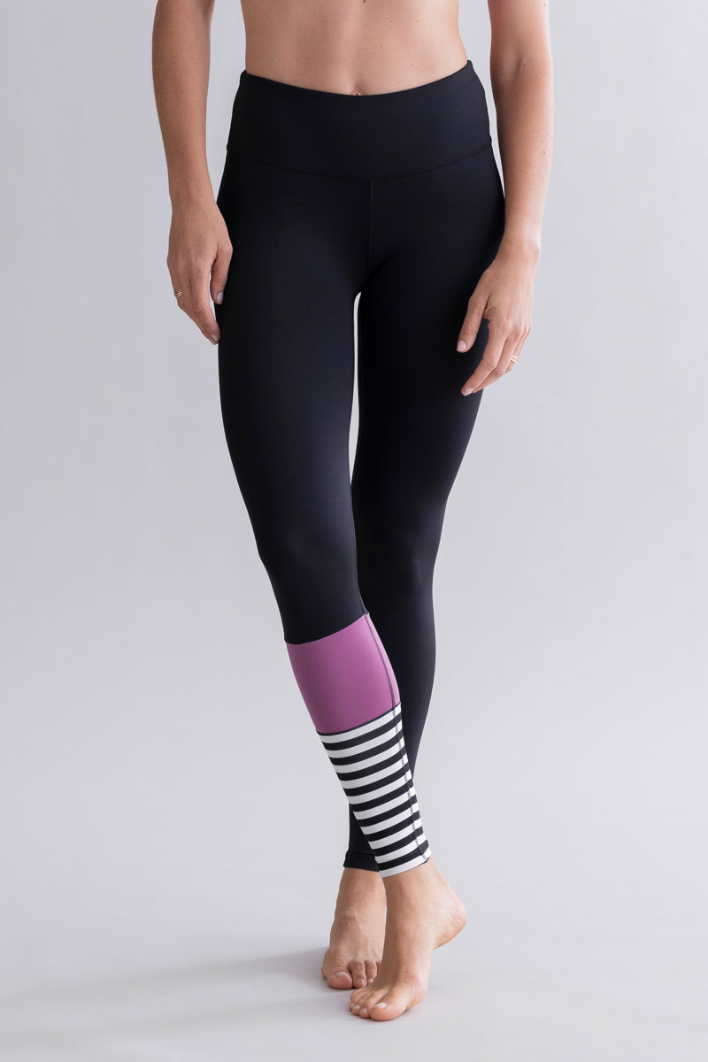 Surf Style Leggings Striking Purple | Hey Honey & Active Wear