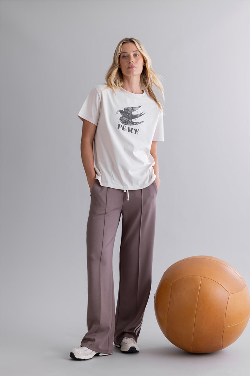 T-Shirt Peace Dove Off White | Hey Honey & Active Wear
