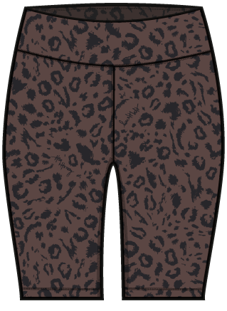 Biker Mono Leo Soft Brown | Hey Honey & Active Wear