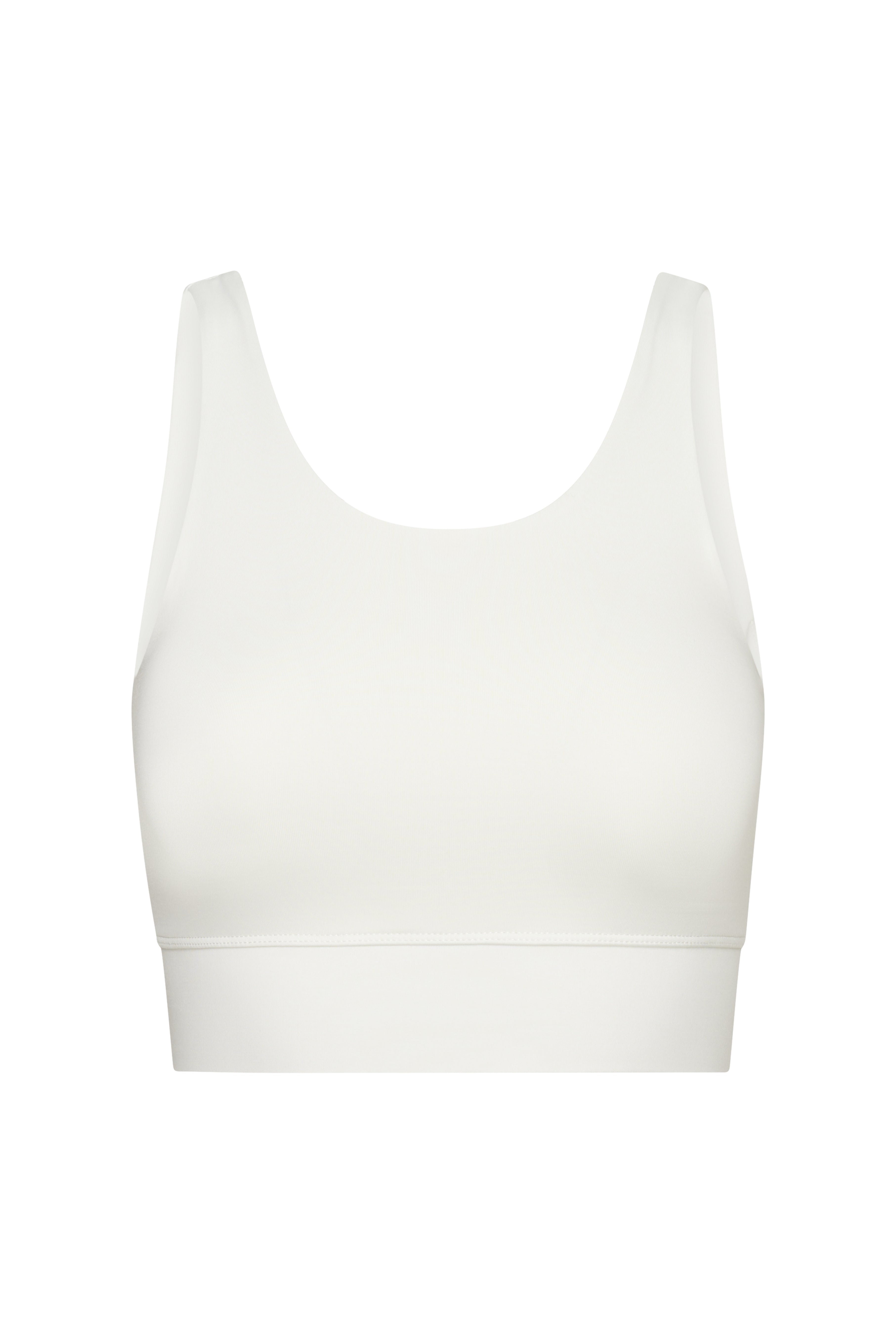 Bustier White | Hey Honey Yoga & Active Wear