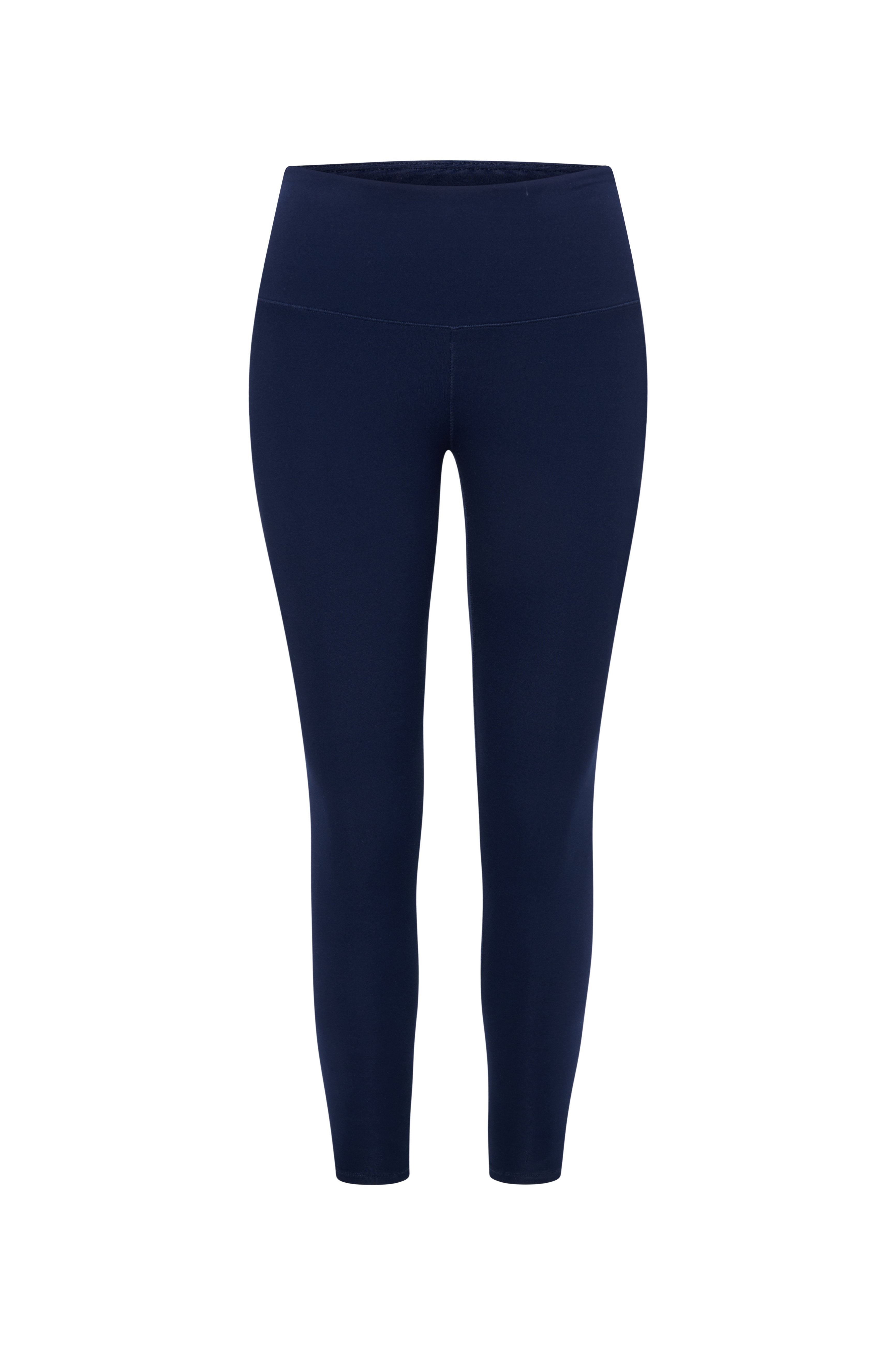Cropped High-Waist Leggings Always Dressed Baritone Blue | Hey Honey & Active Wear