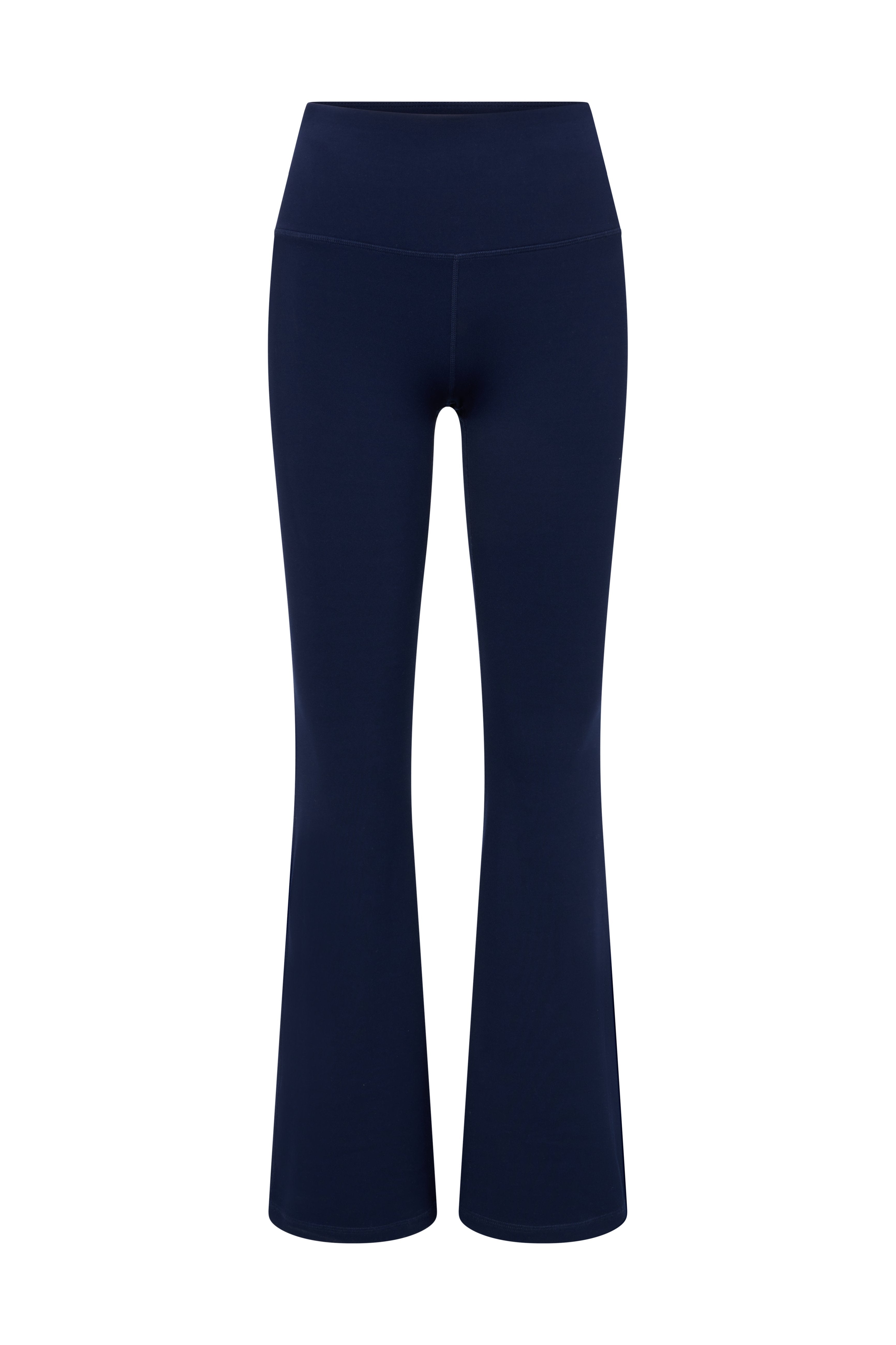 High-Waist Leggings Flared Always Dressed Baritone Blue | Hey Honey & Active Wear