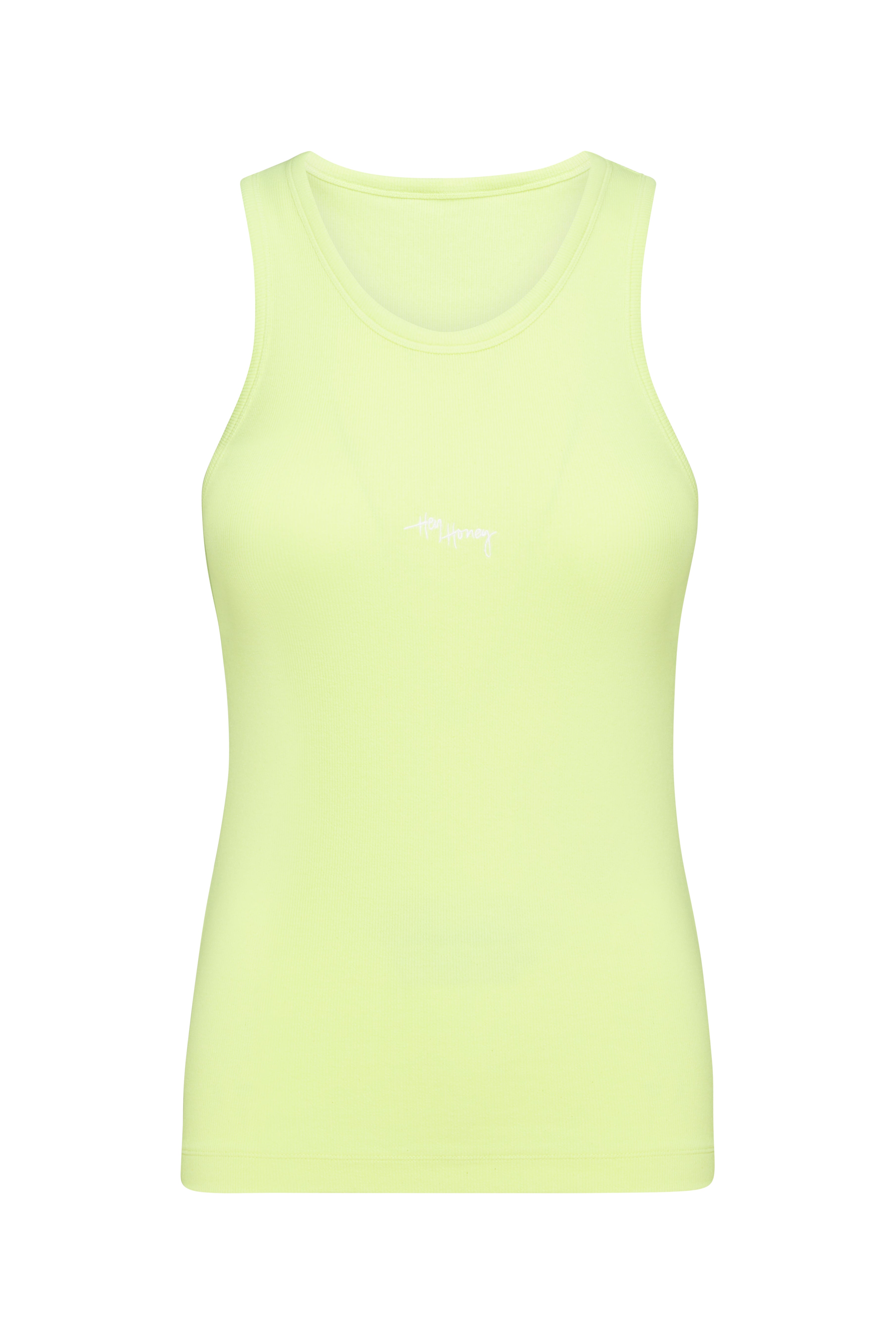 Rib Tank Lemon | Hey Honey & Active Wear