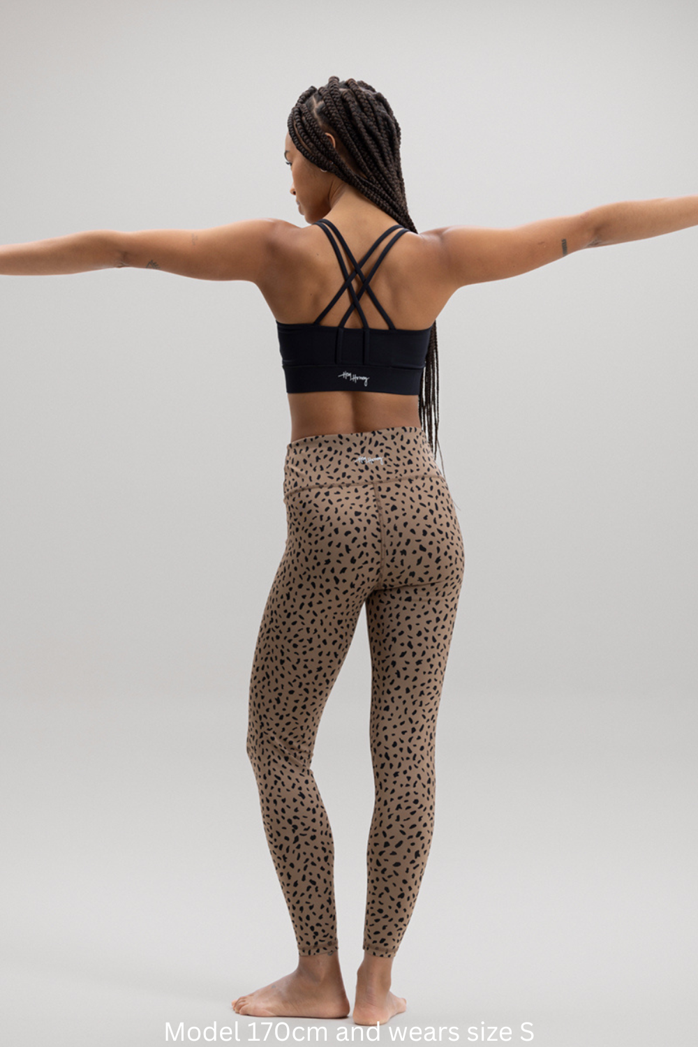 Leggings Cropped Lessismore Caribou | Hey Honey Yoga & Active Wear