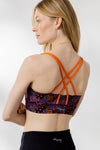 Criss-Cross Bra Millefleurs | Hey Honey Yoga & Active Wear