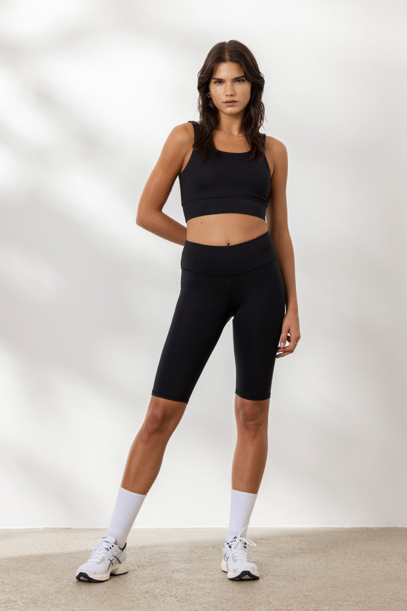 Bustier Black | Hey Honey Yoga & Active Wear