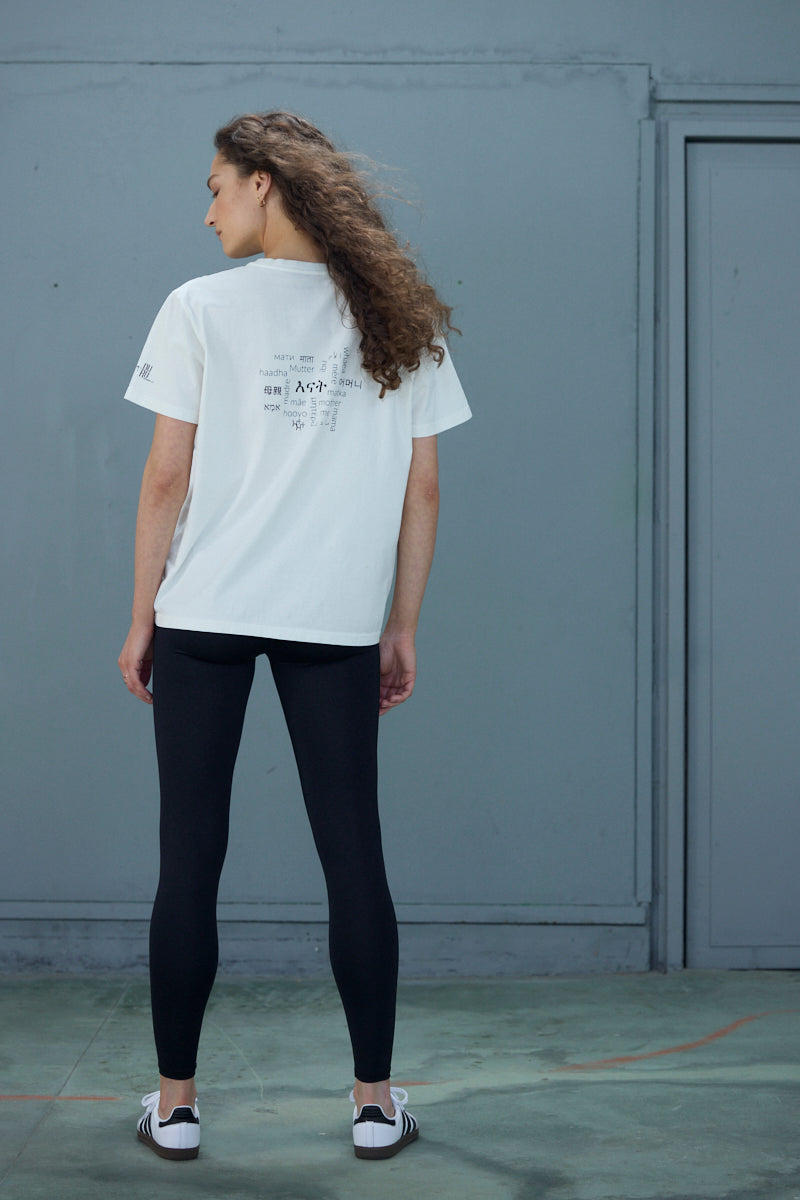 Shirt Mother White | Hey Honey Yoga & Active Wear