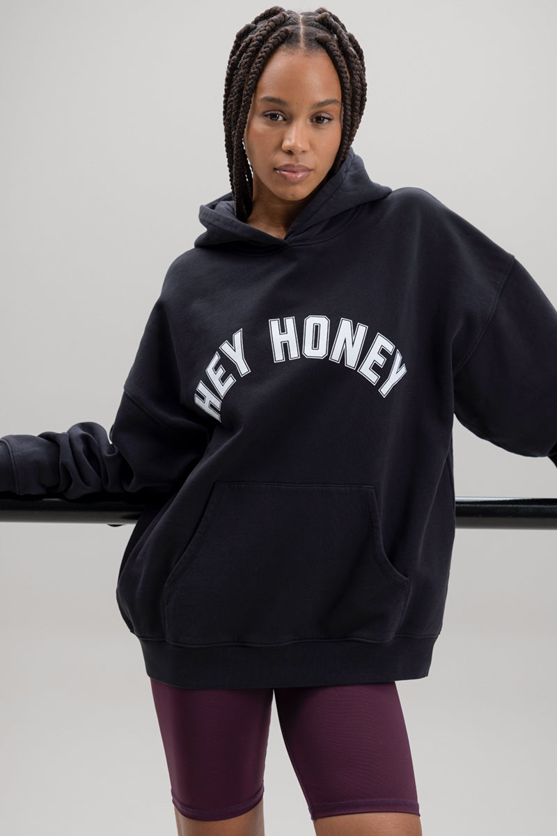Hoodie Hey Honey Black | Hey Honey & Active Wear