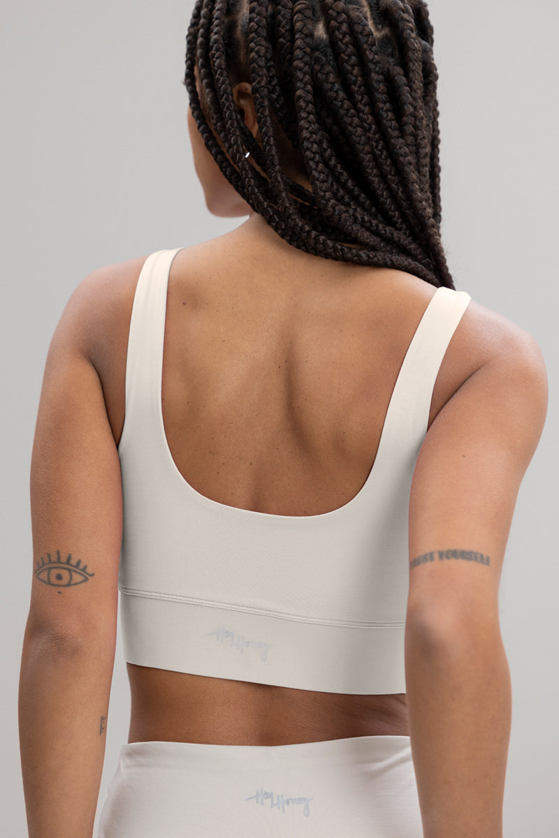Bustier Unicolor Moonbeam | Hey Honey Yoga & Active Wear