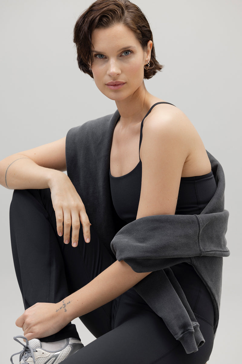 High-Waist Flared Leggings Always Dressed Black | Hey Honey & Active Wear