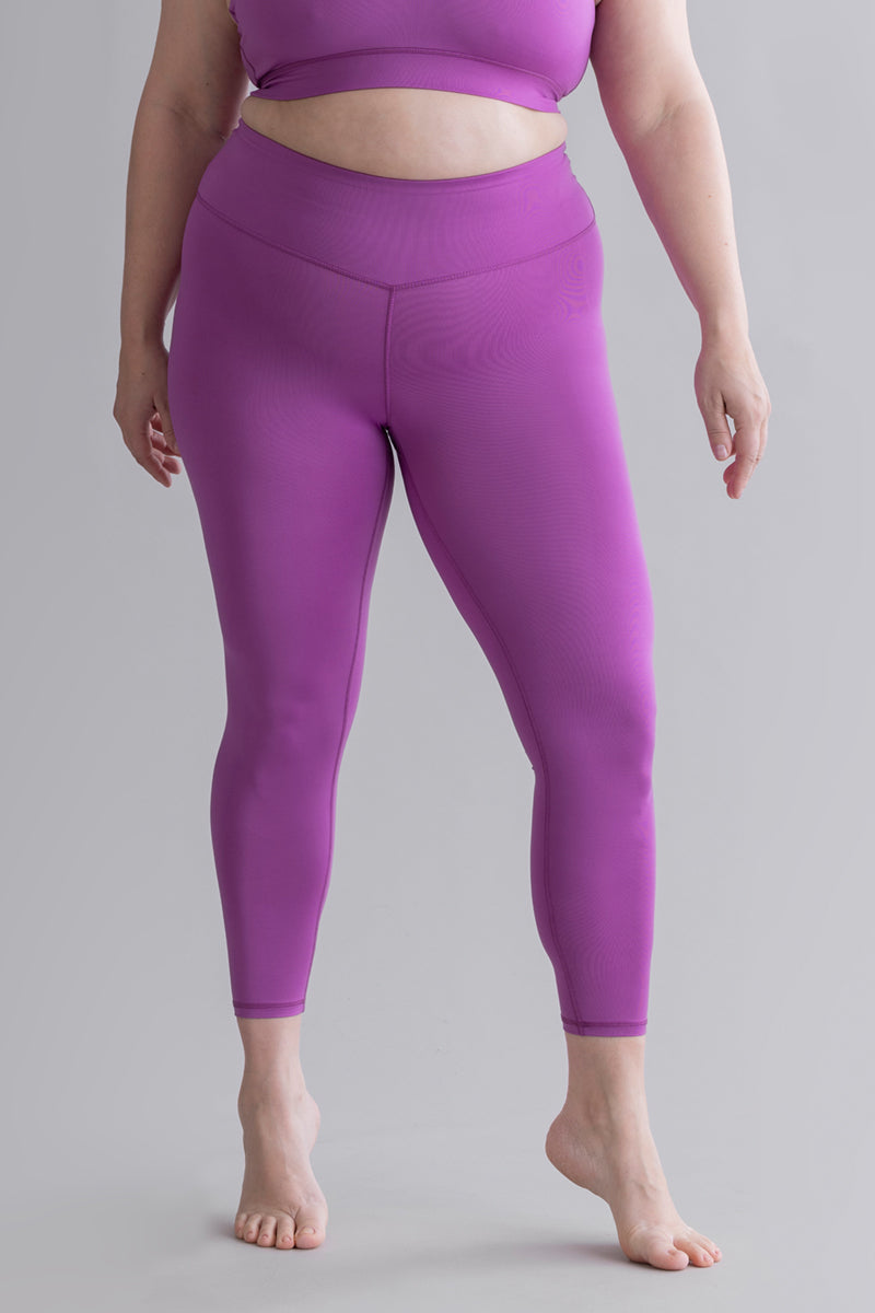Cropped Leggings Striking Purple | Hey Honey & Active Wear