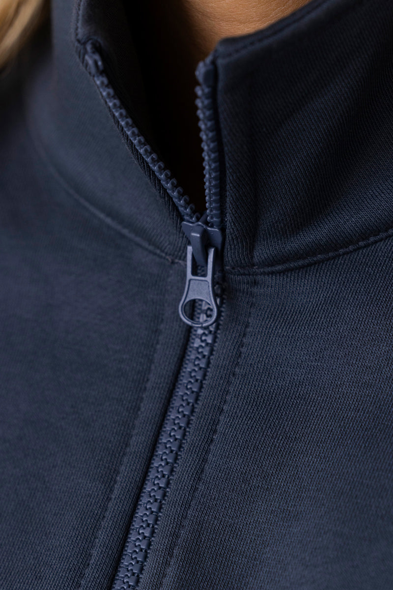 Zip Sweater Le Club Teal | Hey Honey & Active Wear