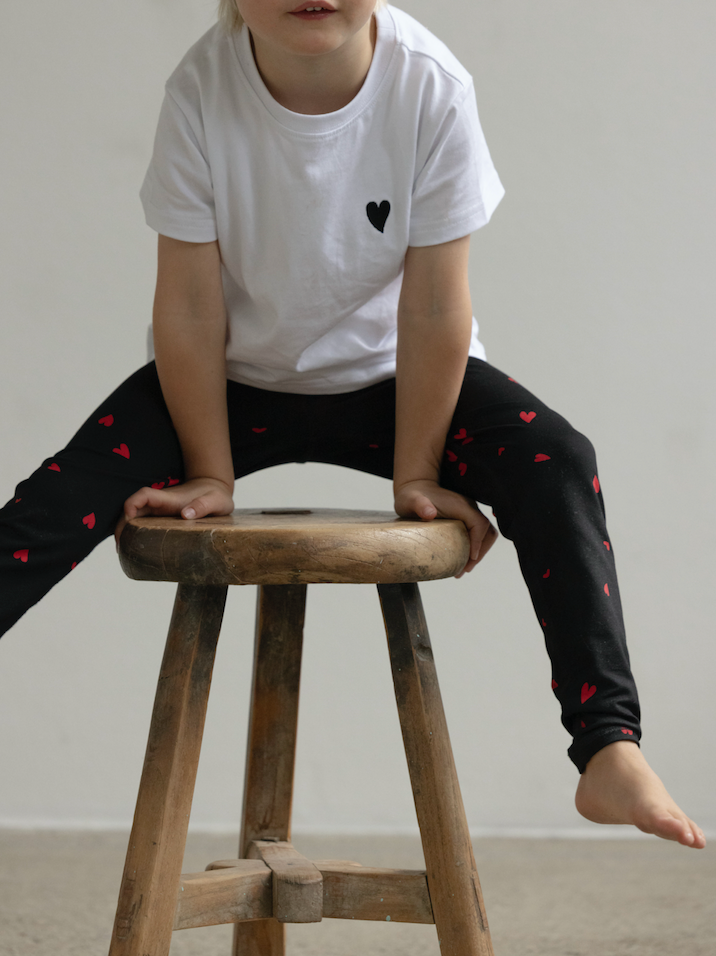 Kids Shirt Hearts | Hey Honey Yoga & Active Wear