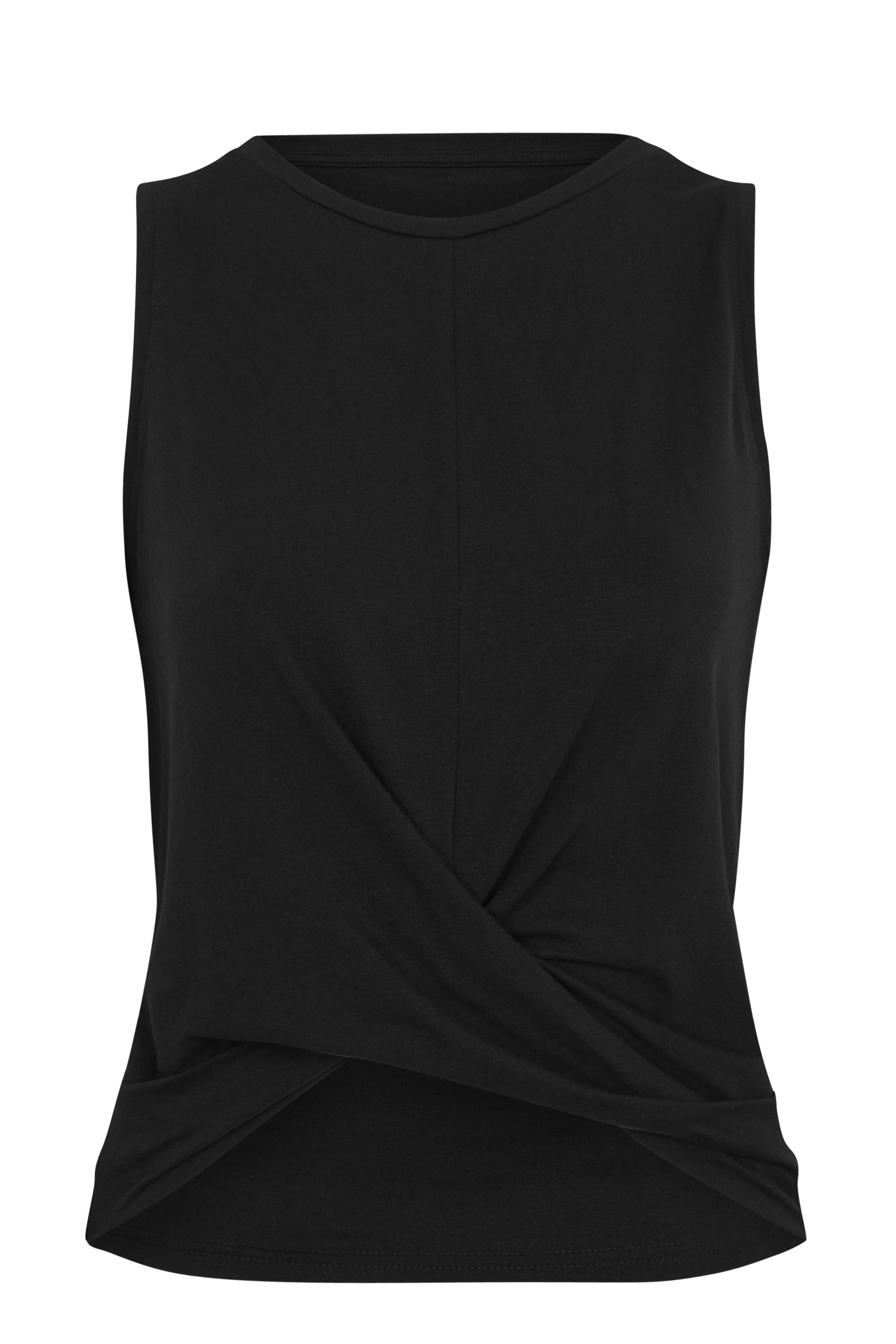 Cropped Top Black | Hey Honey Yoga & Active Wear